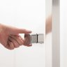 Дверь Infold 1000mm c боковым экраном 1000mm - Дверь Infold 1000mm c боковым экраном 1000mm